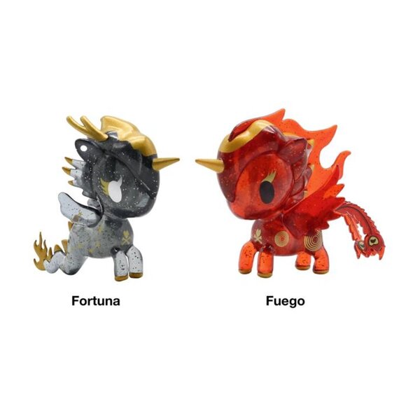 Tokidoki Unicorno Fortuna (Dragon) and Fuego (Phoenix) - Picture 2 of 9